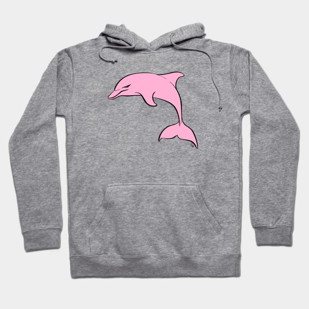 Sunset dolphin Hoodie by scarlettbaily